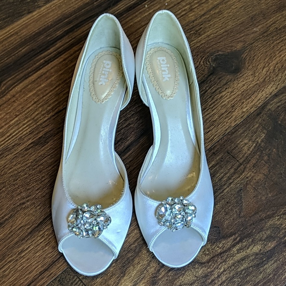 White Bridal Shoes